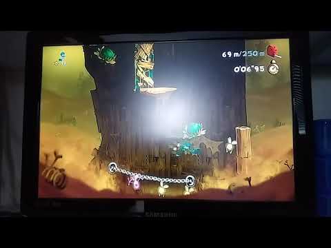 Rayman Legends Wii U Infinite Tower Speed 31"74 Daily extreme challenge 04/07/19