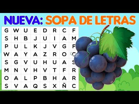 Sopa de Letras 😉 Juegos Visuales Mentales 🔥MEMORIA y CONCENTRACIÓN