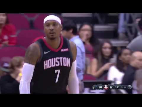 Carmelo Anthony Full Highlights Rockets vs Jazz 2018.10.24 22 Points