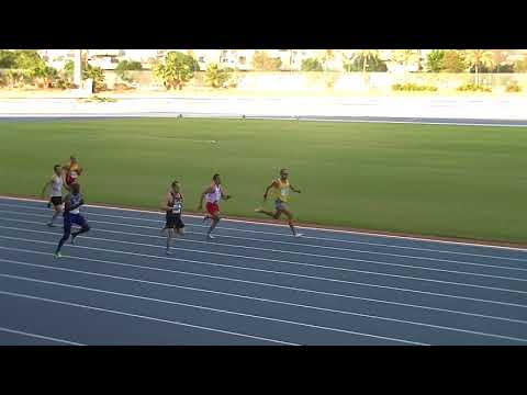 100mts Javier Chirinos Malaga 2018