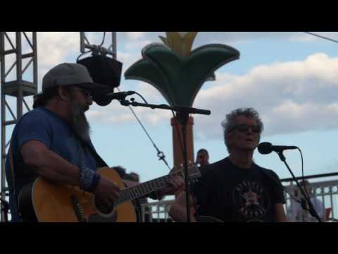 Steve Earle with Rodney Crowell "Desperados Waiting For A Train"