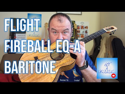 Обзор укулеле Flight Fireball Baritone EQ-A