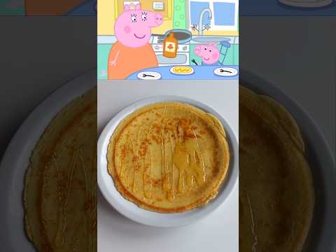 Pancake from Peppa Pig 🥞 #peppapig #pancake #peppapigenglish #cartoon #cartoonedits