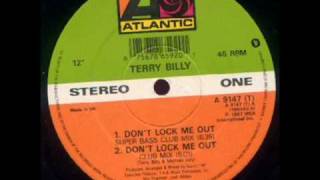 Terry Billy feat Mantronix - Dont Lock Me Out