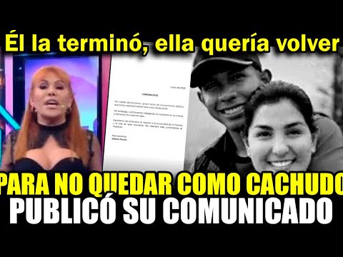 Magaly Medina reveals that Edison Flores was the one who broke up with his wife even though she w...