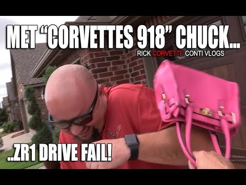 FLEW INTO TULSA TO DRIVE ZR1 &  CHUCK SOLD IT BUT STILL GREAT VISIT with CORVETTES 918! Video