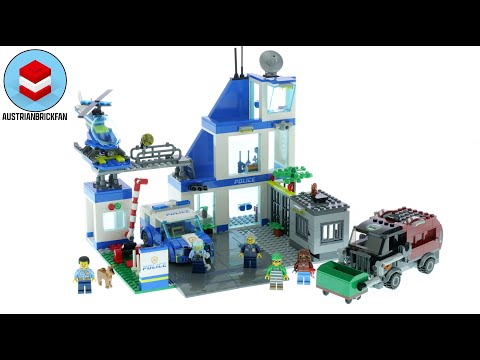 LEGO City 60316 Police Station - LEGO Speed Build Review