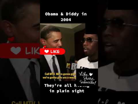 OBAMA & DIDDY 🧐 🤔#diddy
