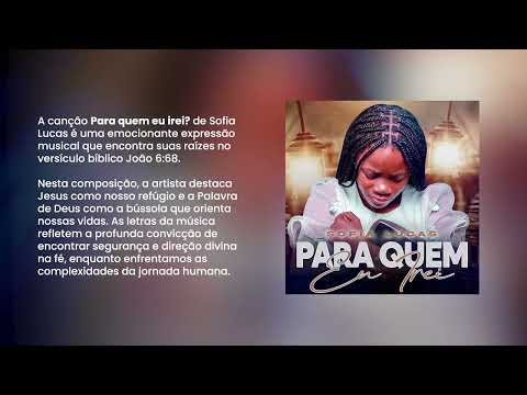 Para quem eu irei - Sofia Lucas [Áudio Oficial]