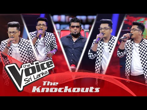 Sharitha Perera | Swrnapaliye (ස්වර්ණපාලියේ) | The Knockouts | The Voice Sri Lanka