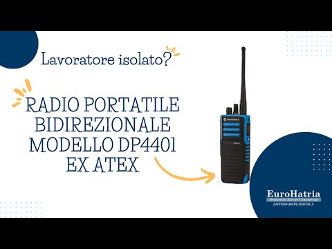 Radio Portatile Bidirezionale modello DP4401 EX ATEX