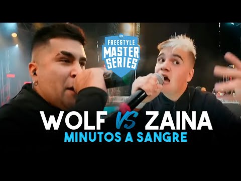 WOLF vs ZAINA | MINUTOS A SANGRE | #FMSARGENTINA #FMS22 JORNADA 1