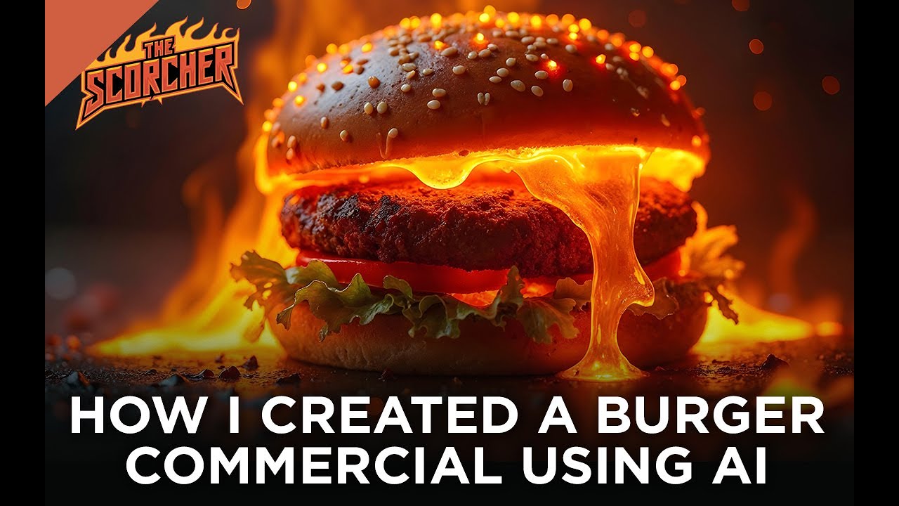 How I Created A Burger Commercial Using AI - Mystic, Luma Dream Machine, Ideogram, Udio, Elevenlabs