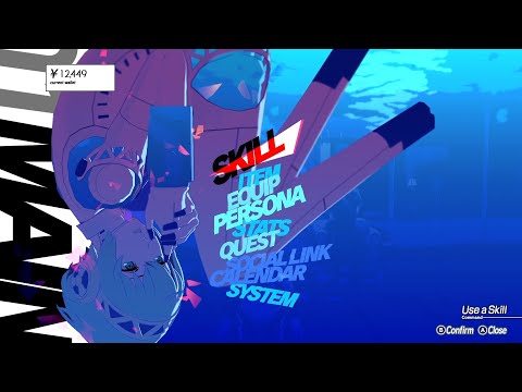 Pause Menu - Episode: Aigis DLC (Persona 3 Reload)