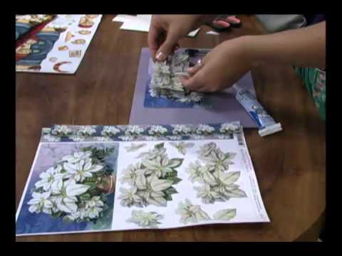 Mulher.com 28/10/2011 - Decoração de natal em 3D 2/2