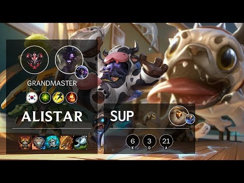 Alistar Support vs Bard - KR Grandmaster Patch 10.6
