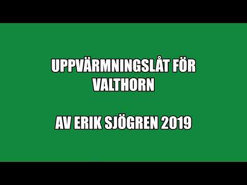 Uppvärmningslåt för valthorn