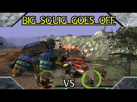 Dawn of War DE Soulstorm: 1 vs 1 Orks vs Necrons