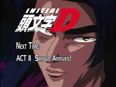 Initial D First Stage Act 10 - Next Time Segment (Funimation Dub)