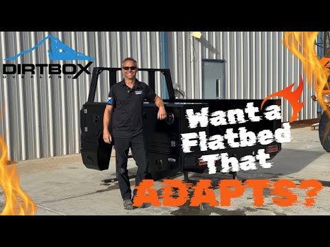 Transformer Drop-Center Pritsche von Dirtbox Overland | Camper-Ready Tour & Swap-Ready Design