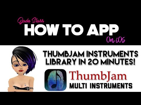 ThumbJam Instruments Library for iOS - How To App on iOS! - EP 52