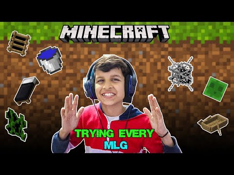 Piyush Joshi Gaming - I Did Every MLG Possible in Minecraft 😍
