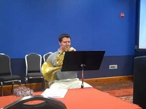 ATSSB All-State Horn (Year B) Horn Etude 2 Performance