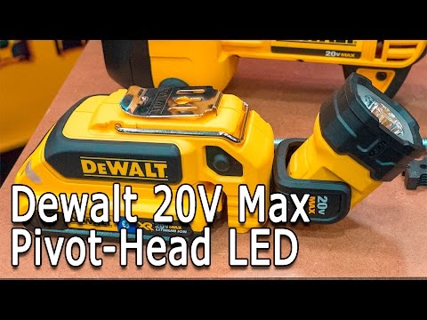 Dewalt 20V Max DCL044 LED Worklight Preview