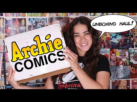 Unboxing Comic Book Haul | ARCHIE COMICS