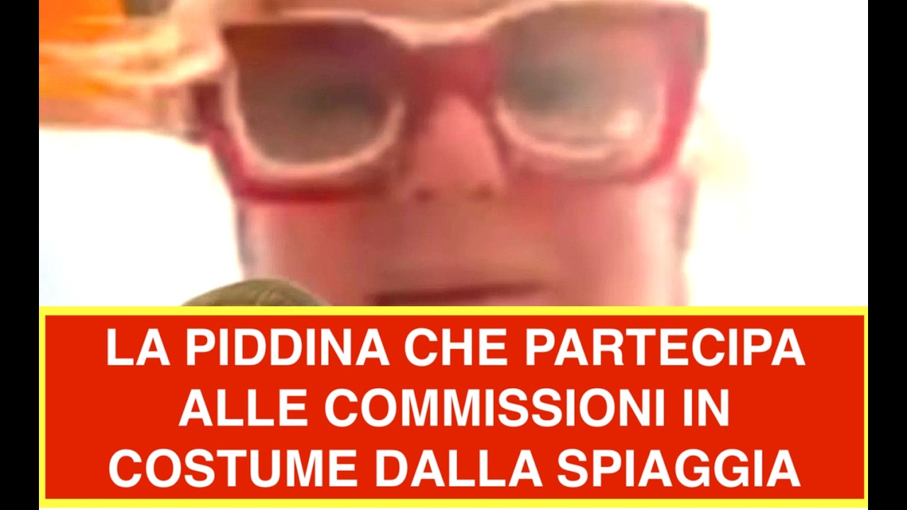 LA PIDDINA CHE PARTECIPA ALLE COMMISSIONI IN COSTUME DALLA SPIAGGIA