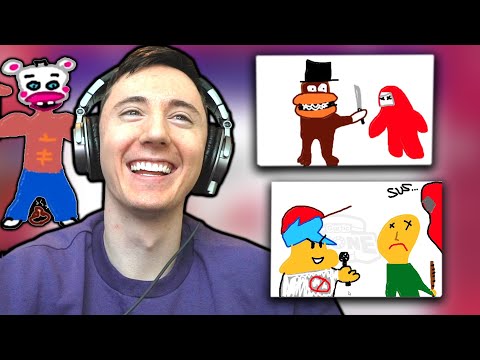 GARTIC PHONE CREATES FNAF CHAOS...