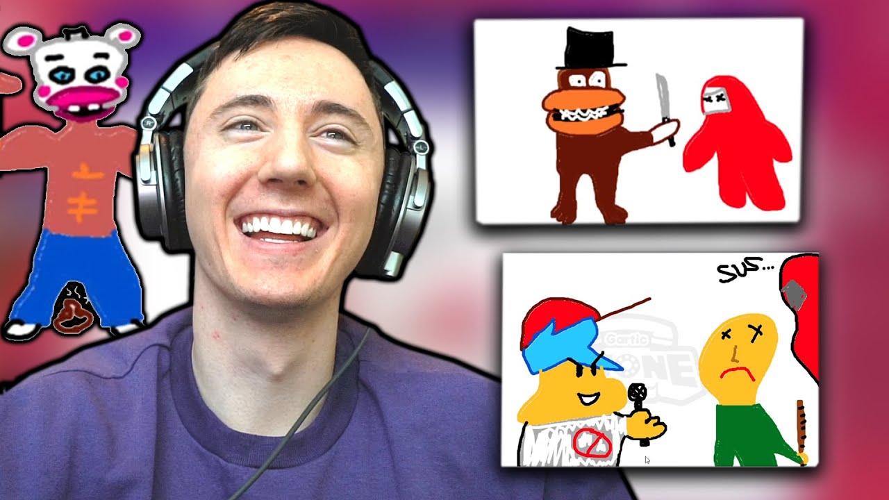 GARTIC PHONE CREATES FNAF CHAOS...