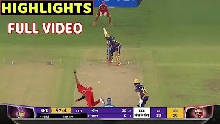 Kolkata knight riders vs Punjab Kings Full Match Highlights • KKR VS PBKS FULL HIGHLIGHT