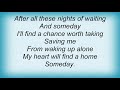 Vince Gill - Someday Lyrics