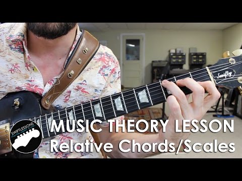 What Are Relative Major/Minor Chords and Scales? Music Theory Guitar Lesson