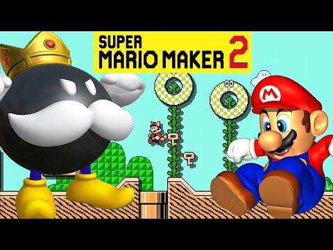 Super Mario 64 Levels Remade in Super Mario Maker 2