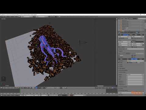 Using Cycles Render Engine in Blender 3D Instancing Leaves | packtpub com