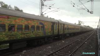 preview picture of video 'Jaipur Exp Give A Way To Duronto Exp'