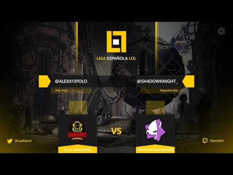 Liga Española de LoL - 1ª División - 9ª Jornada (BanWars Apocalypse vs Phantom Star Shadow)