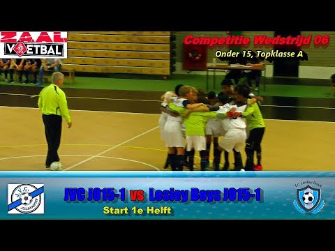 JVC JO15-1 vs FC Lesley Boys JO15-1 | Futsal 1e Helft
