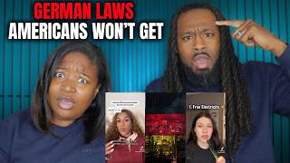 🇩🇪 American Couple Reacts to GERMAN LAWS THAT WOULD BE ILLEGAL IN AMERICA