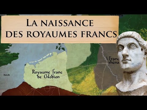 La naissance des royaumes francs et la fin de l'Empire romain d'occident