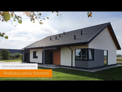 Dom pod jarząbem 8 (GN) – Realizacja pełna harmonii  I ARCHON+ Projekty Domów