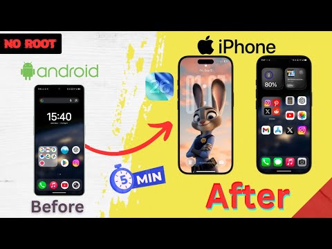 iOS 26 launcher and complete setup for Android 🔥