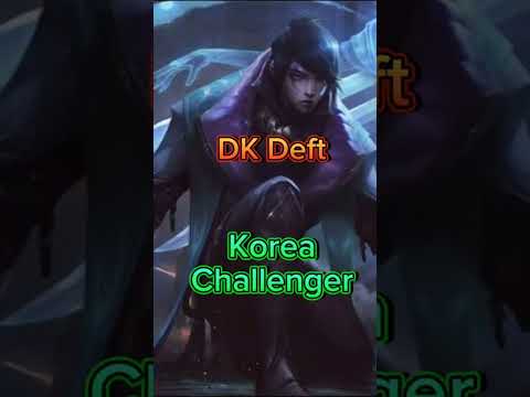 DK Deft Aphelios | All kills Korea Challenger