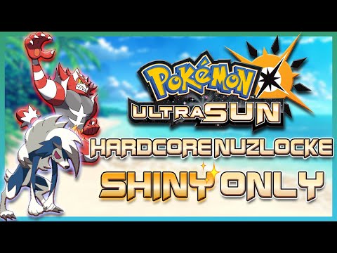 Pokémon Ultra Sun Hardcore Nuzlocke But I Can Only Use SHINY Pokémon!!