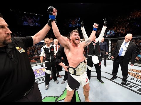 UFC 199: Michael Bisping & Luke Rockhold Octagon Interviews