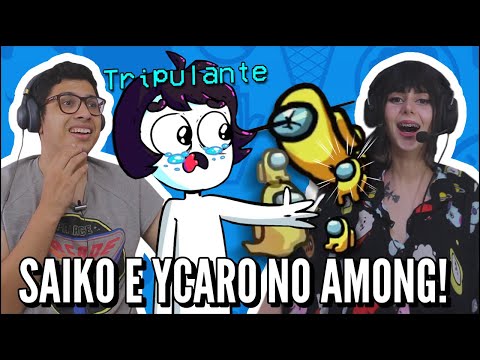 JOVENS REAGEM A SAIKO - MEU FI PERDEU O PAI NO AMONG US (muinto trisste ✌️😢)