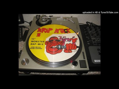 VARIOUS  NON STOP RAP ATTACK ( medley, spyder d , king mc, van& his crew , the voice 2 )  1986