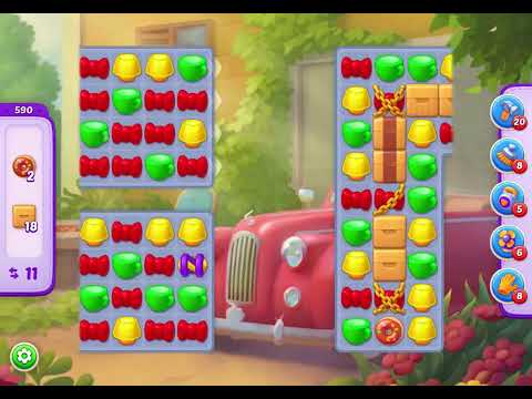 HomeScapes Level 590 no boosters (2025)